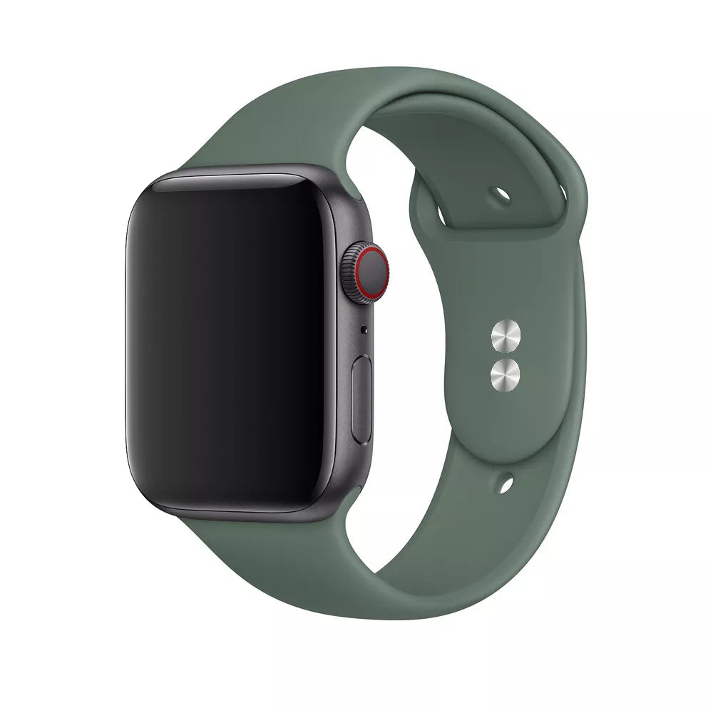 Bracelet de rechange en silicone souple pour Apple Watch iWatch
