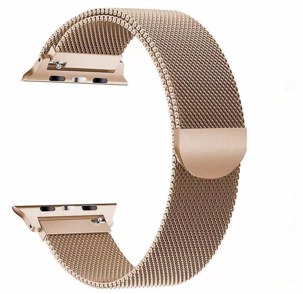 Bracelet de remplacement à boucle magnétique en métal pour Apple Watch iWatch