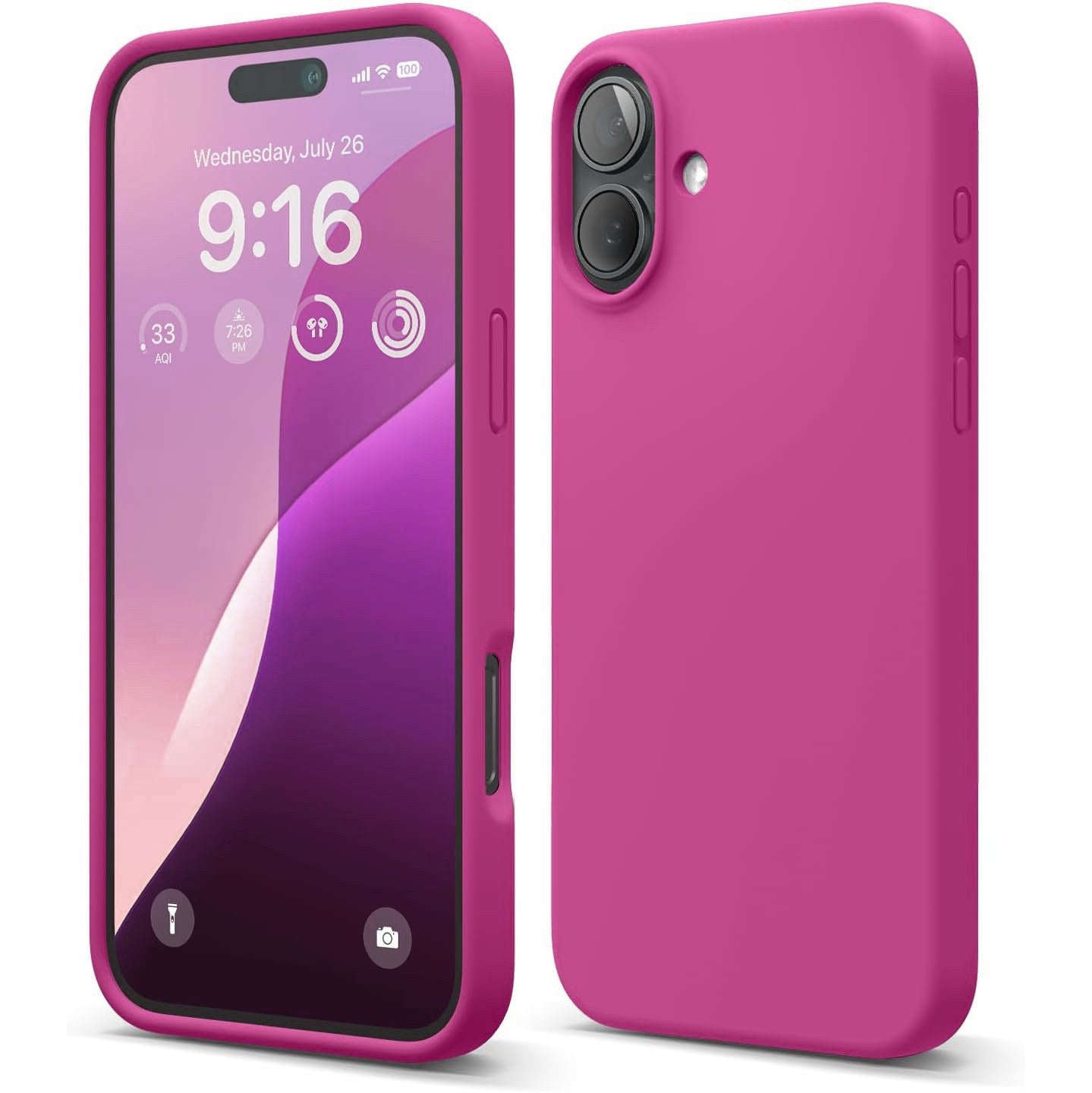 Liquid Silicone Case for iPhone 17