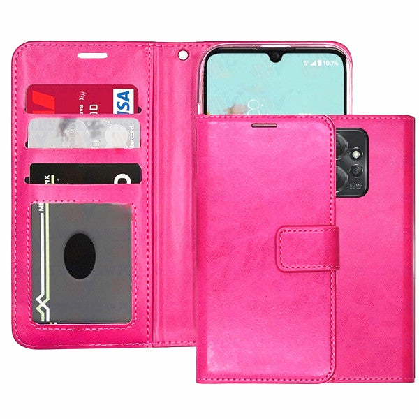 Étui portefeuille Folio en cuir pour Motorola Moto G Stylus 5G (2024)