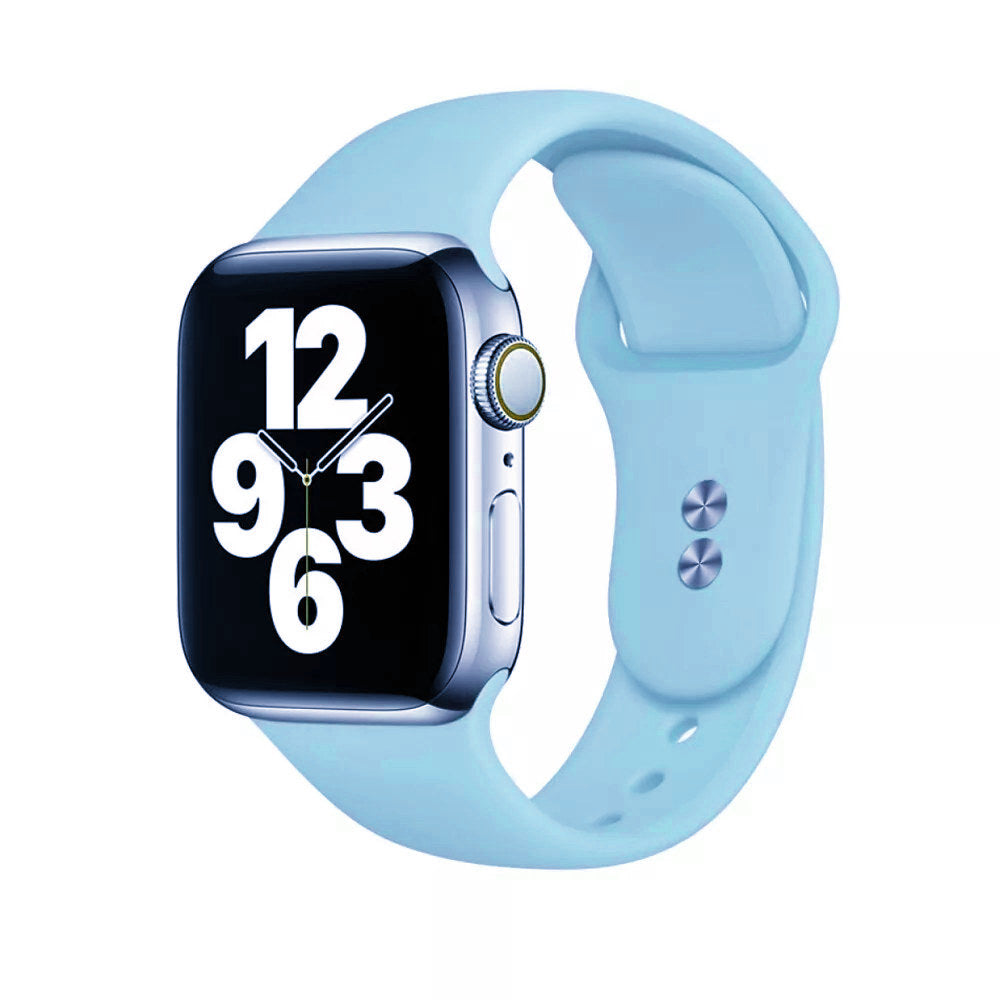 Bracelet de rechange en silicone souple pour Apple Watch iWatch
