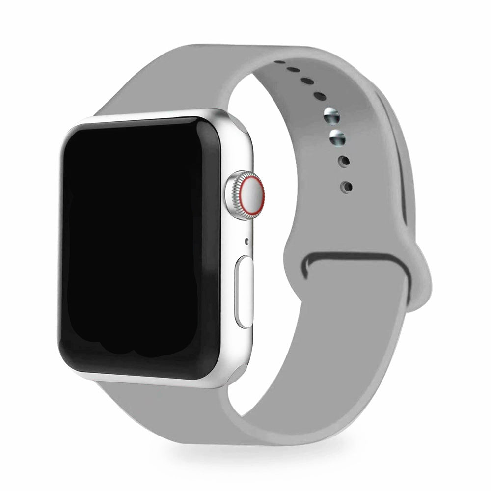 Bracelet de rechange en silicone souple pour Apple Watch iWatch