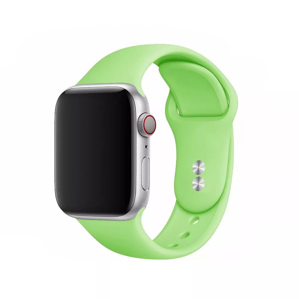 Bracelet de rechange en silicone souple pour Apple Watch iWatch