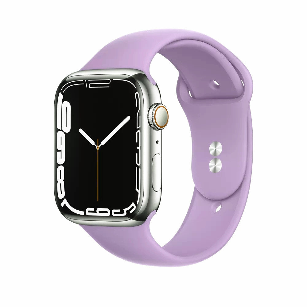 Bracelet de rechange en silicone souple pour Apple Watch iWatch