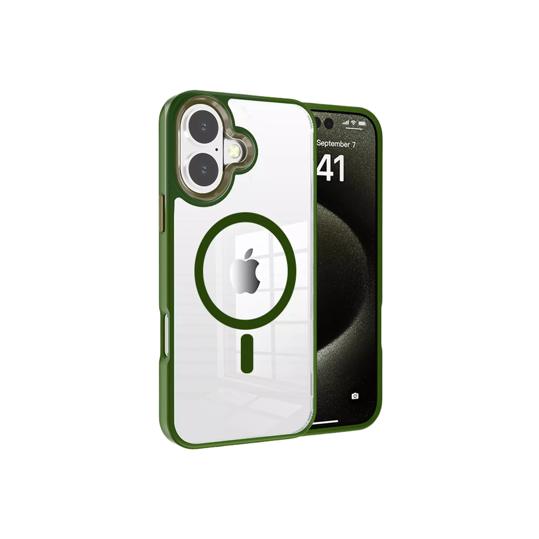 Transparent Hybrid MagSafe Case for iPhone 17