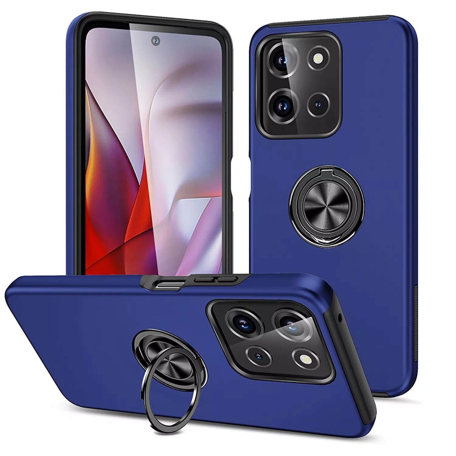 Coque hybride magnétique invisible pour Motorola Moto G Power (2025)
