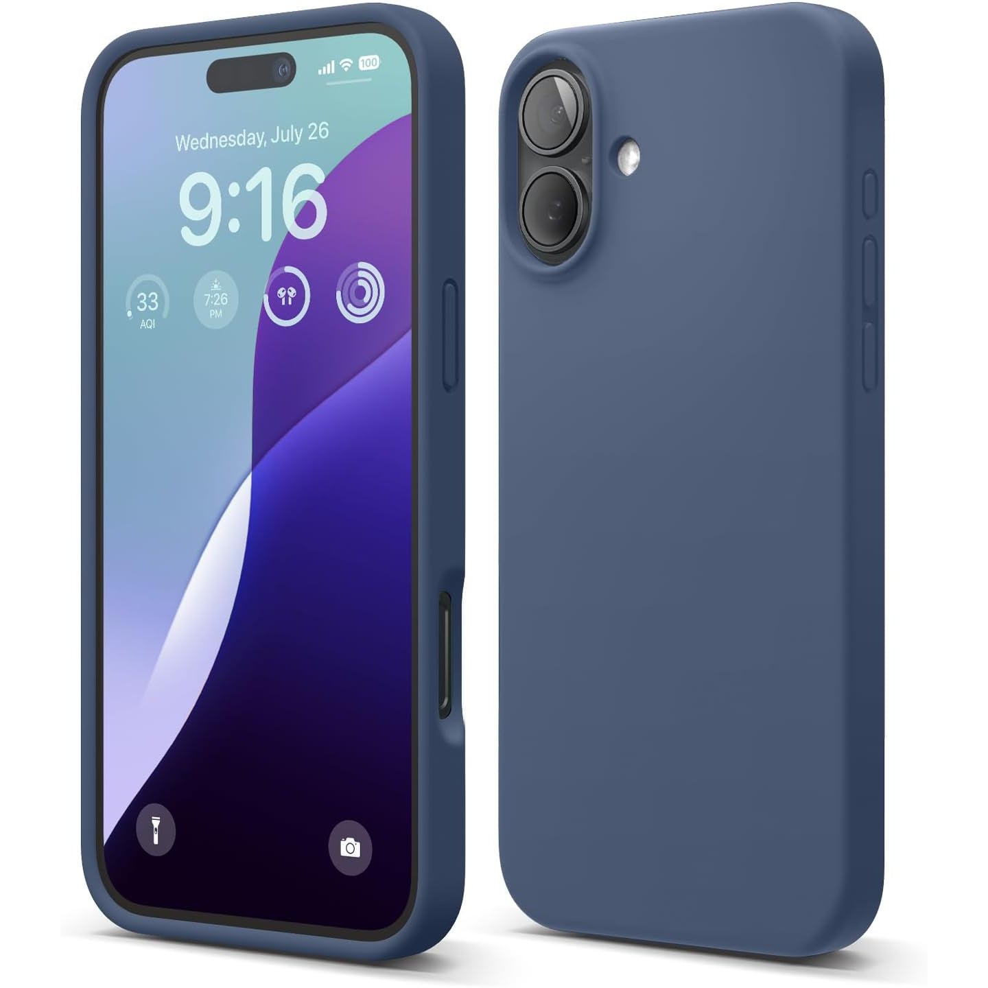 Liquid Silicone Case for iPhone 17