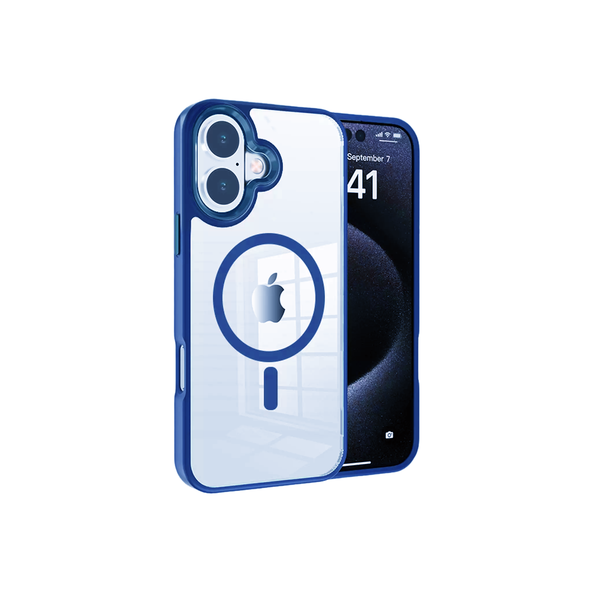 Transparent Hybrid MagSafe Case for iPhone 17