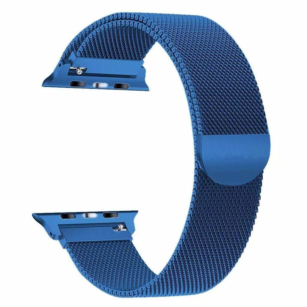 Bracelet de remplacement à boucle magnétique en métal pour Apple Watch iWatch