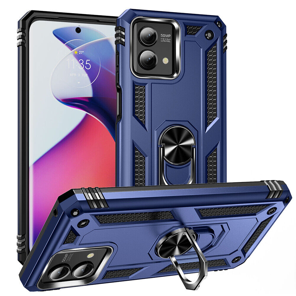 Coque hybride avec anneau pour Motorola Moto G Stylus 5G (2024)