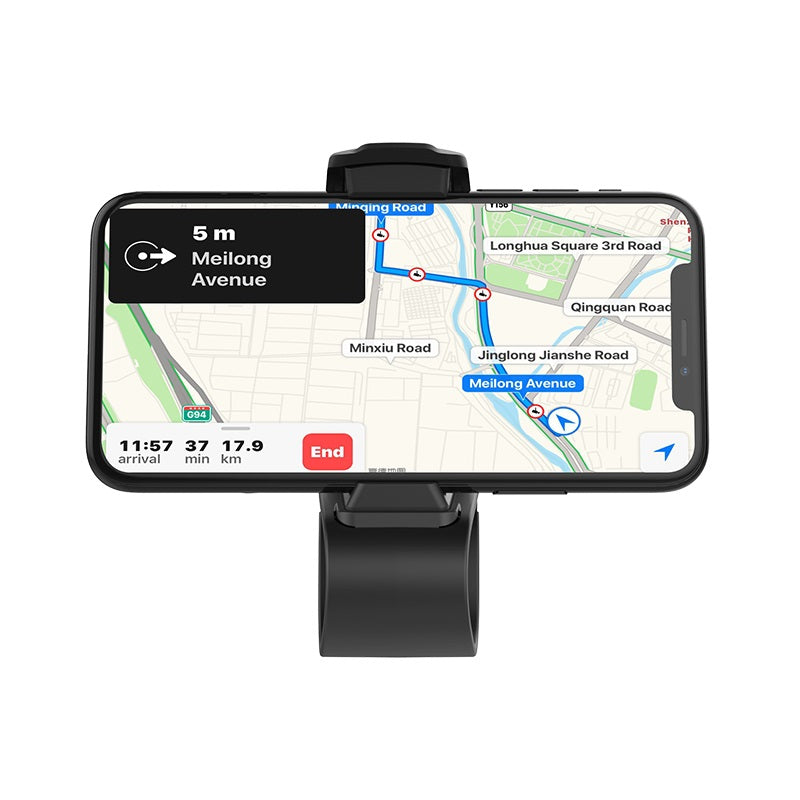 Support de téléphone de voiture à clip universel pour tableau de bord