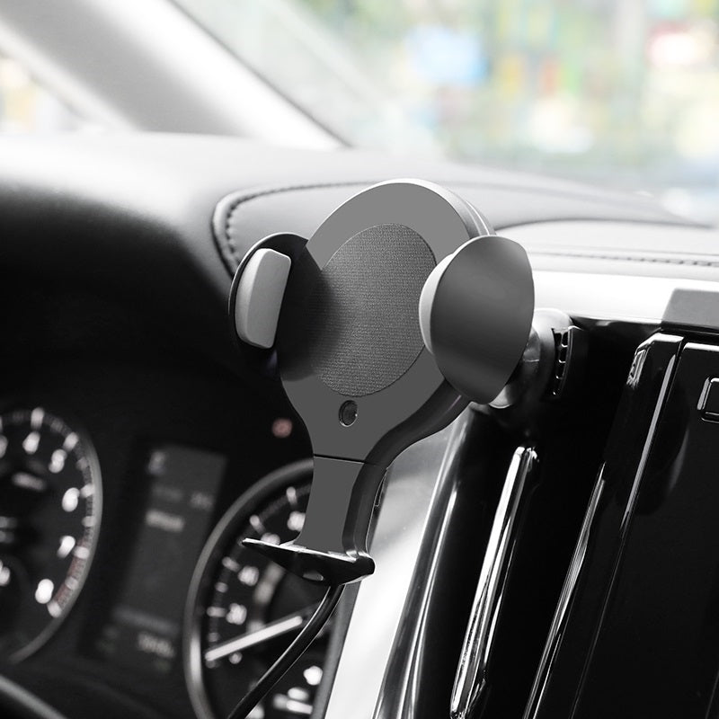 Support de téléphone de voiture de chargeur sans fil magnétique pour tableau de bord/sortie d'aération