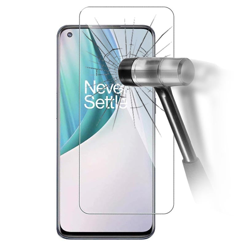 (Paquet de 2) Protecteur d'écran en verre trempé pour OnePlus Nord N10 5G