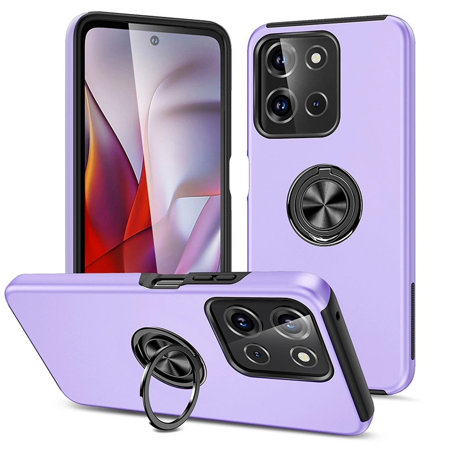 Coque hybride magnétique invisible pour Motorola Moto G Power (2025)