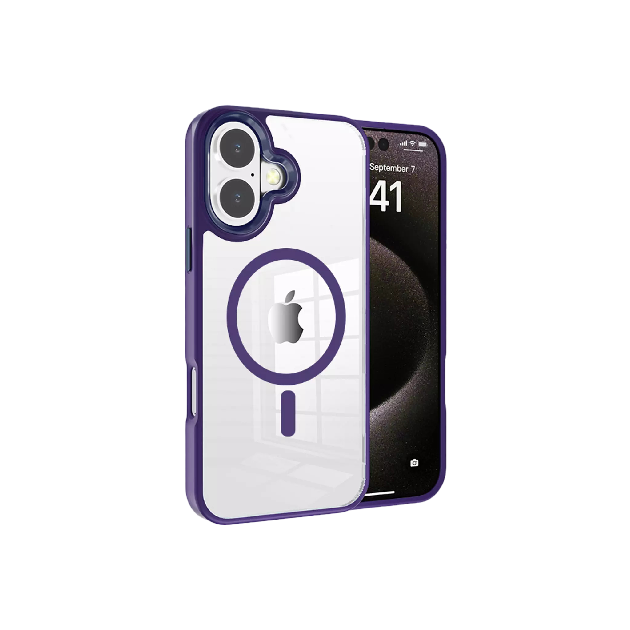 Transparent Hybrid MagSafe Case for iPhone 17