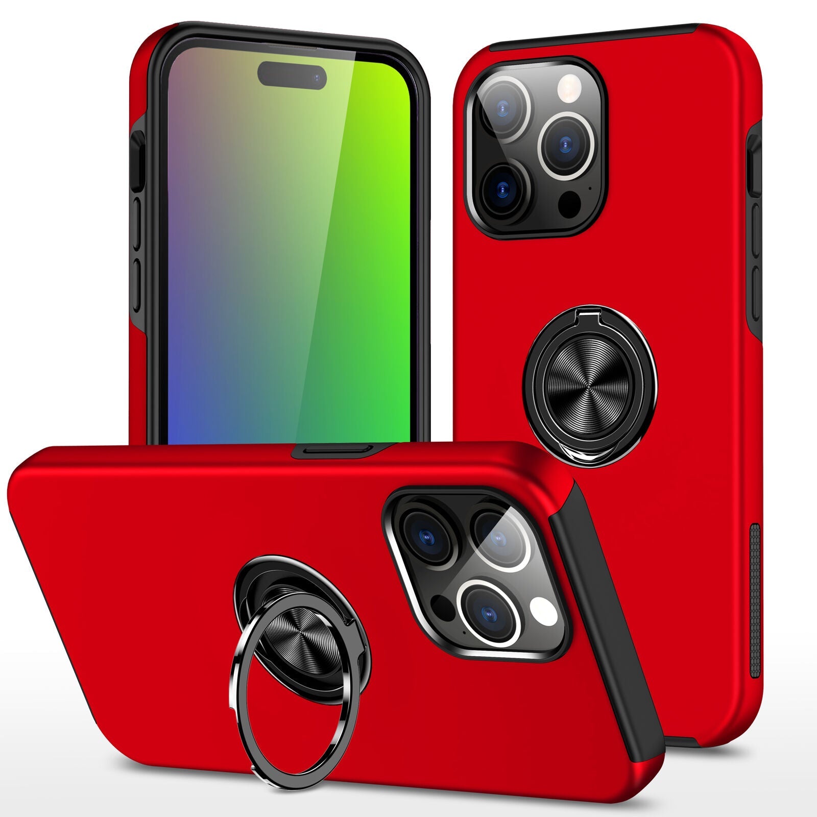 Coque hybride magnétique invisible pour iPhone 13 Pro Max