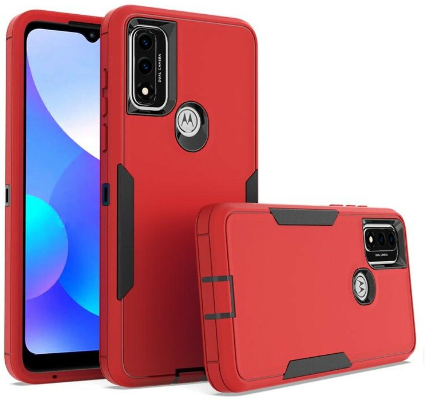 Coque hybride fine pour Motorola Moto G Pure (2021) / G Power (2022) / G Play (2023)