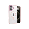 Coque hybride transparente MagSafe pour iPhone 16 Coque hybride transparente MagSafe pour iPhone 16