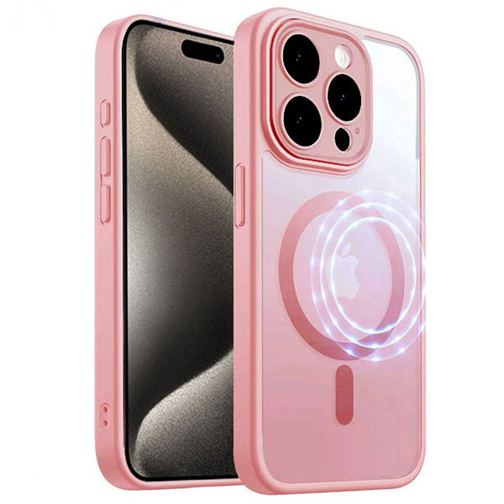 Coque hybride magnétique mate MagSafe pour iPhone 13 Pro Max