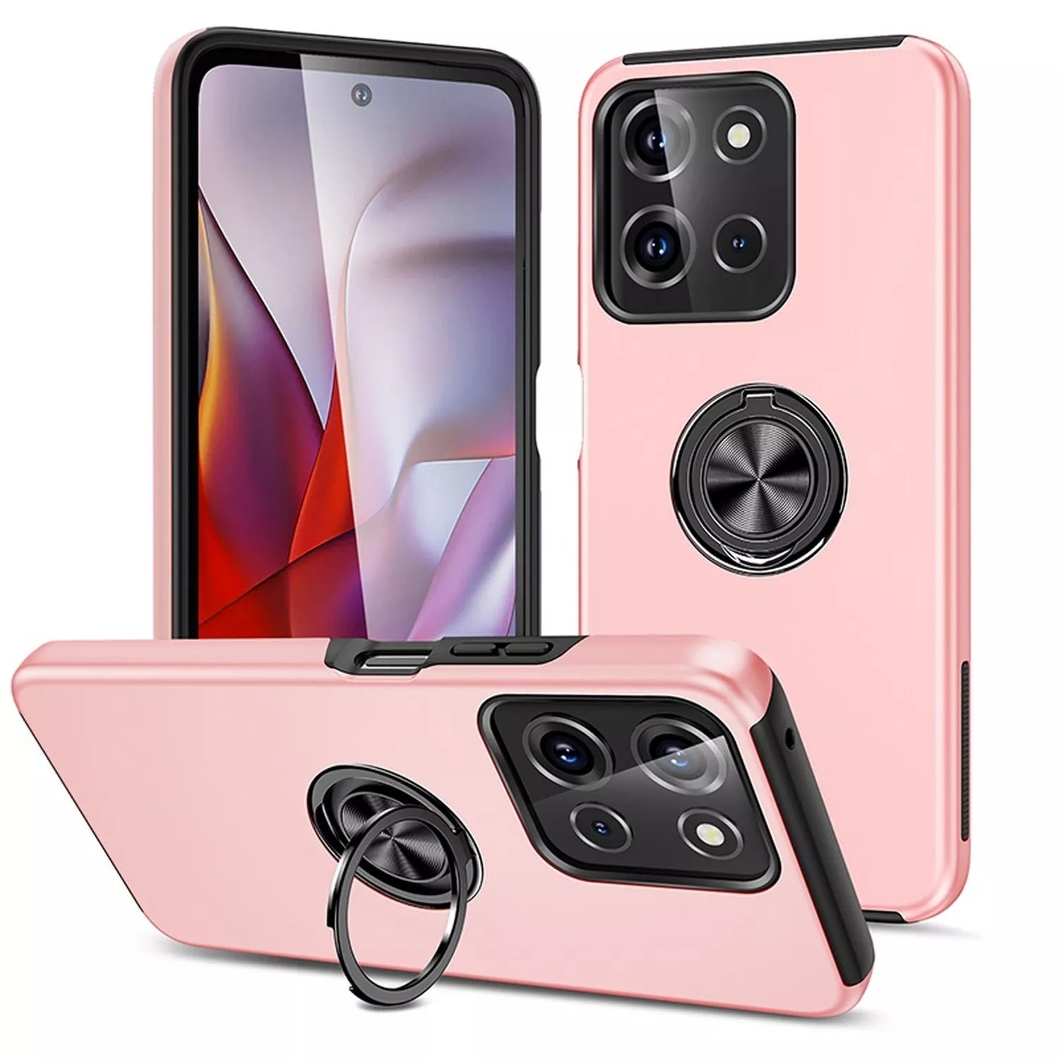 Coque hybride magnétique invisible pour Motorola Moto G Power (2025)