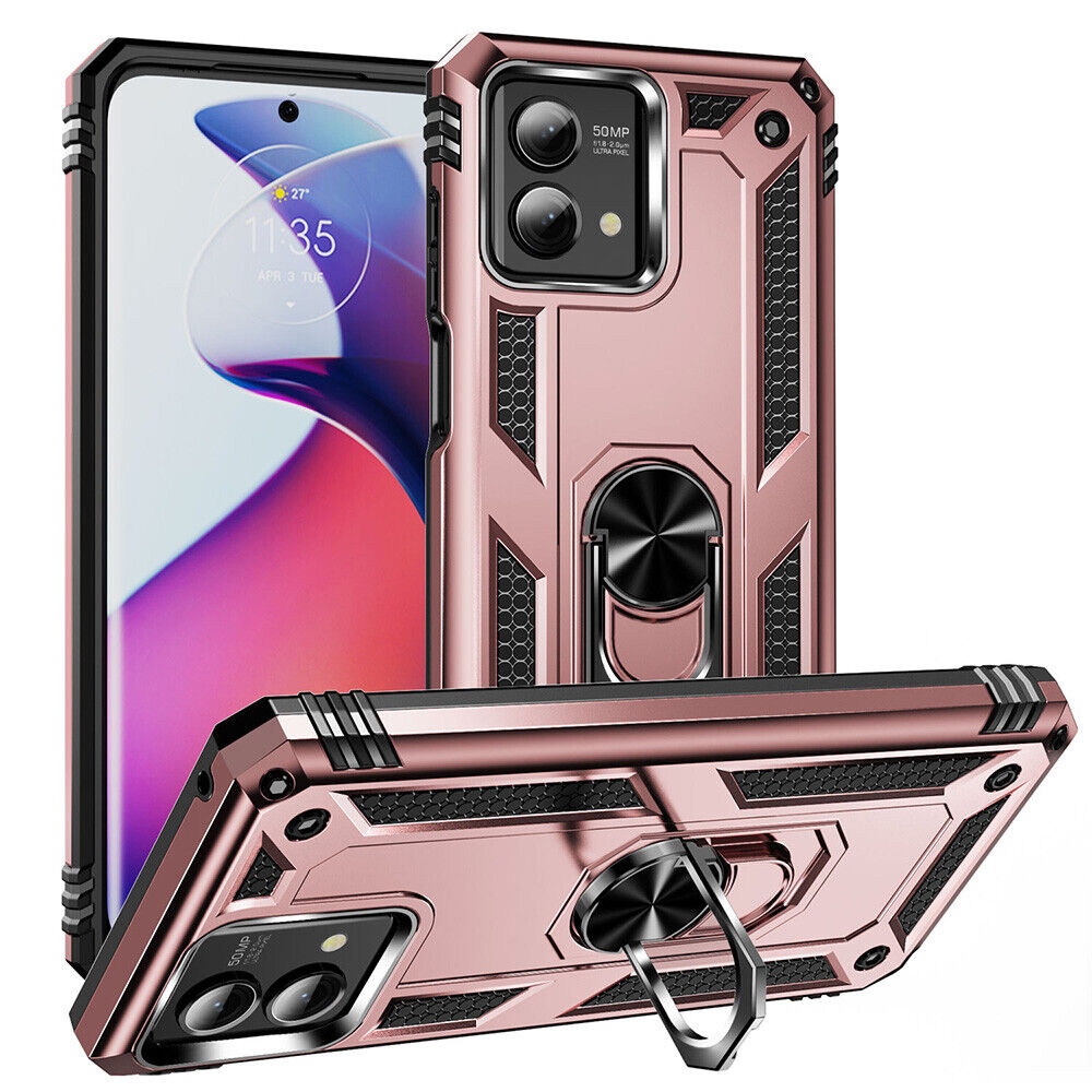 Coque hybride avec anneau pour Motorola Moto G Stylus 5G (2024)