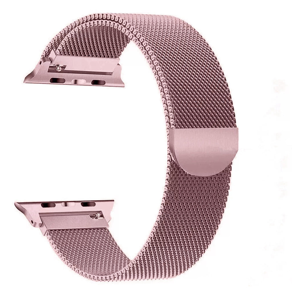 Bracelet de remplacement à boucle magnétique en métal pour Apple Watch iWatch