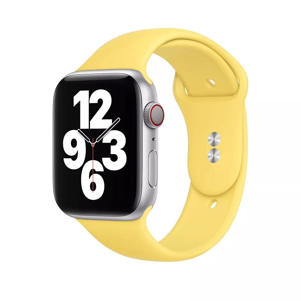 Bracelet de rechange en silicone souple pour Apple Watch iWatch