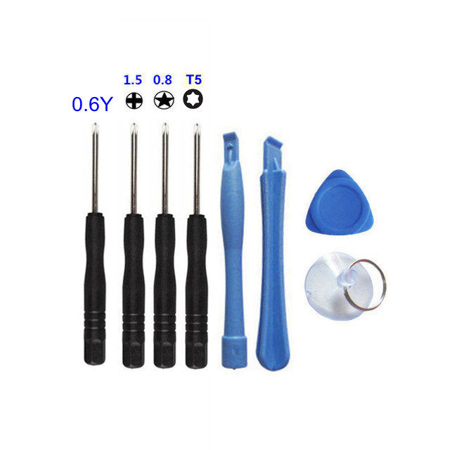 Ensemble d'outils de réparation de tournevis 8 en 1 pour iPhone iPad iPod