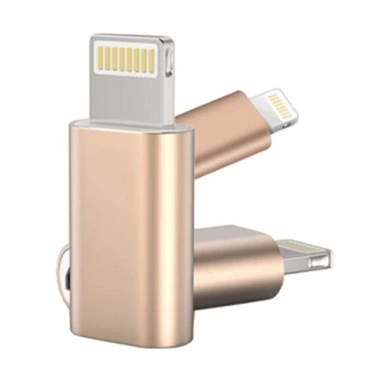 (Paquet de 2) connecteur adaptateur micro USB femelle vers Lightning mâle