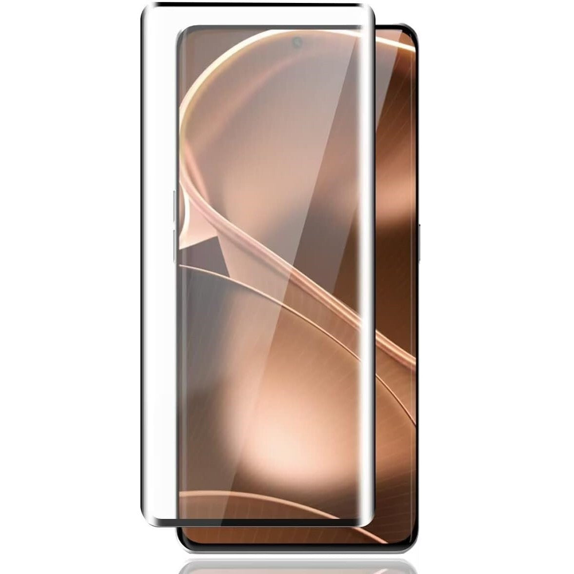 Protection d'écran incurvée en verre trempé pour Motorola Moto Edge (2025)