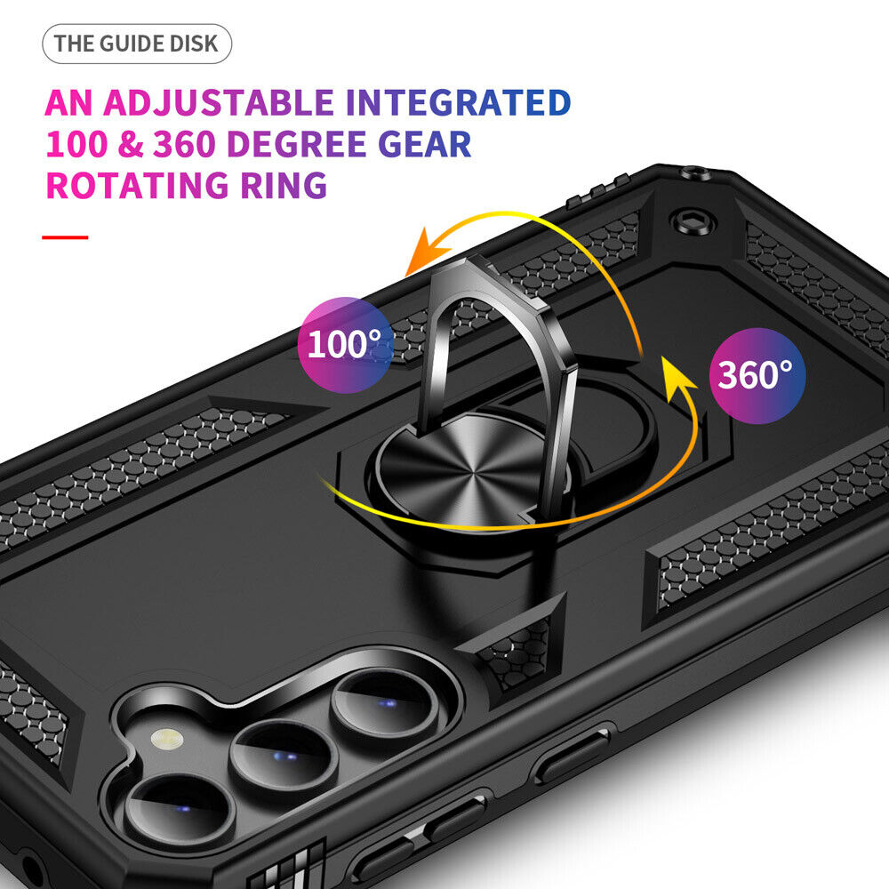 Coque hybride Ring pour Samsung Galaxy S24 FE