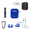7 in 1 Silicone Case with Nike Sport Style Watch Band for AirPods 1 2 (1st 2nd Gen.) 7 in 1 Silicone Case with Nike Sport Style Watch Band for AirPods 1 2 (1st 2nd Gen.)