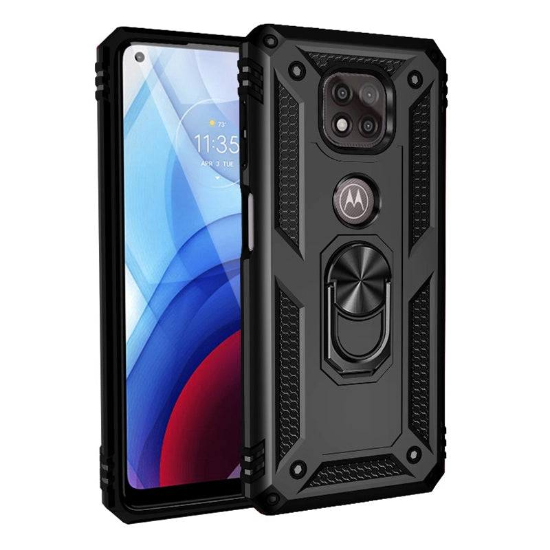 Étui à anneau hybride pour Motorola Moto G Power (2021)
