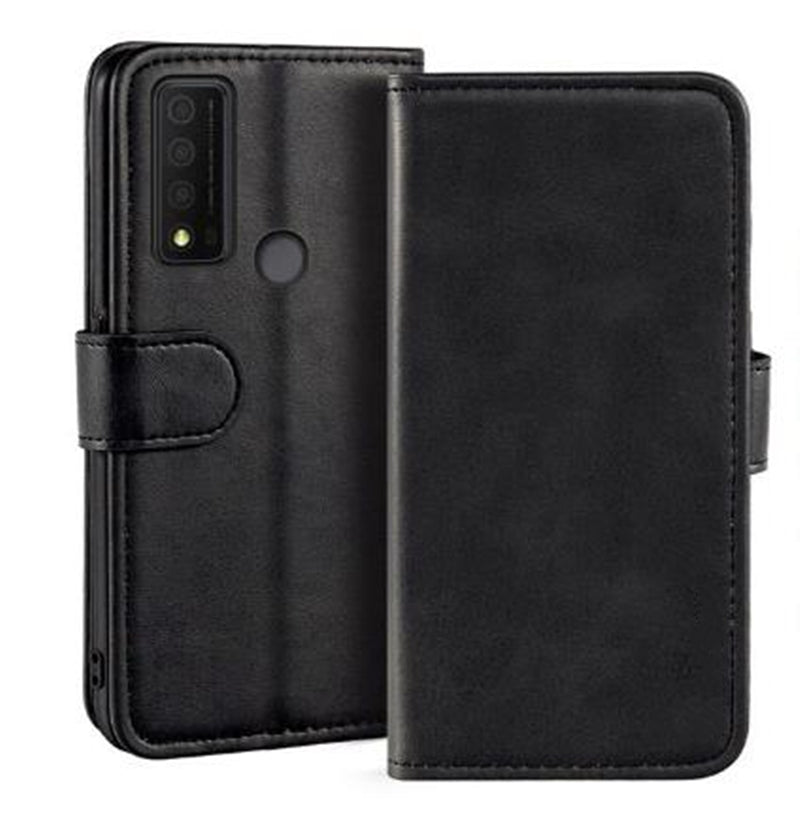 Étui portefeuille Folio en cuir pour TCL 30 XE 5G