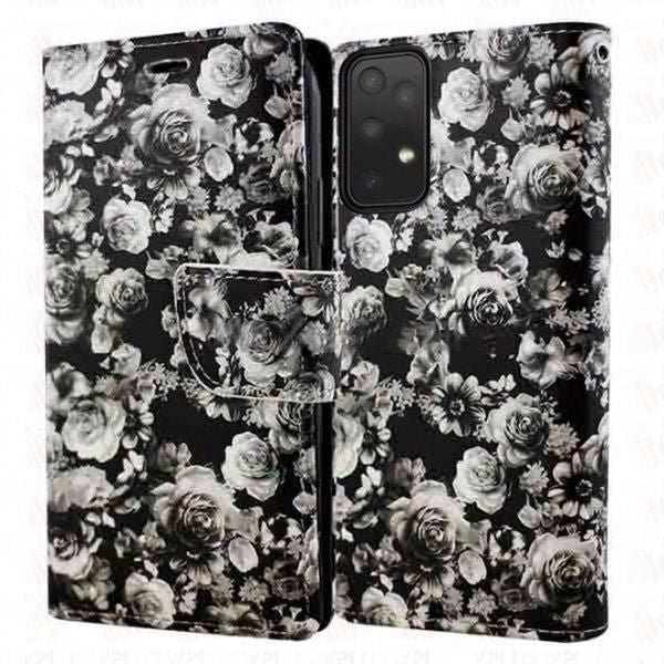 Leather Folio Wallet Case for Samsung Galaxy A53 5G