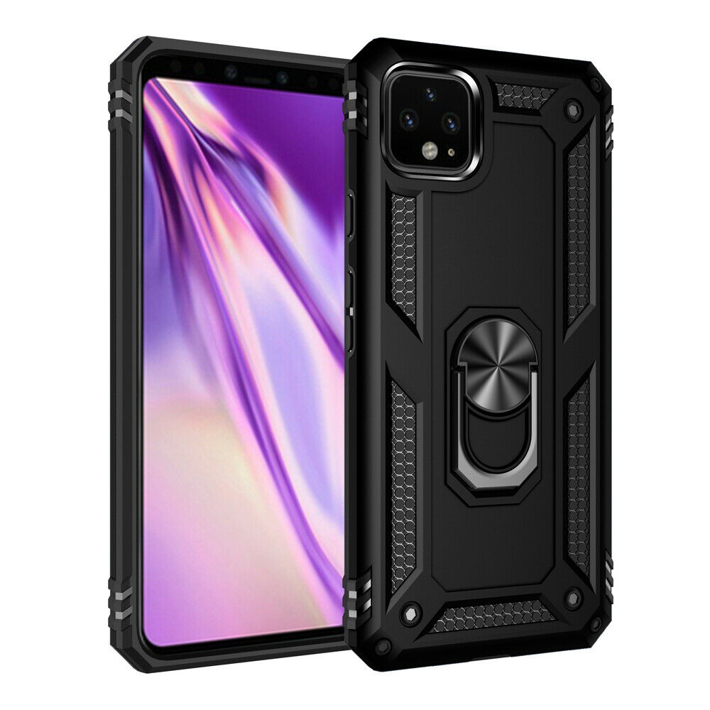 Étui à bague hybride pour Google Pixel 4
