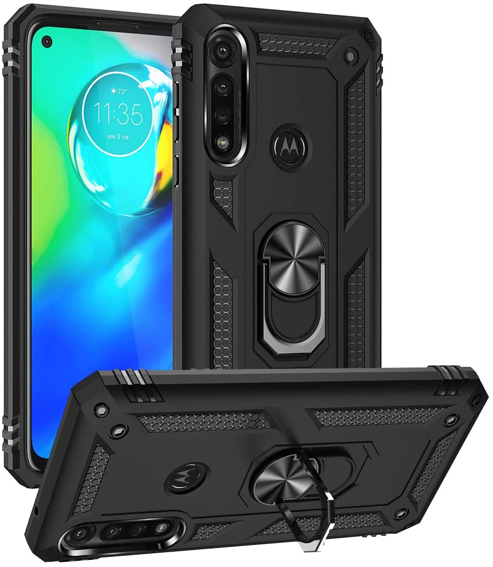 Étui à anneau hybride pour Motorola Moto G Power (2020)