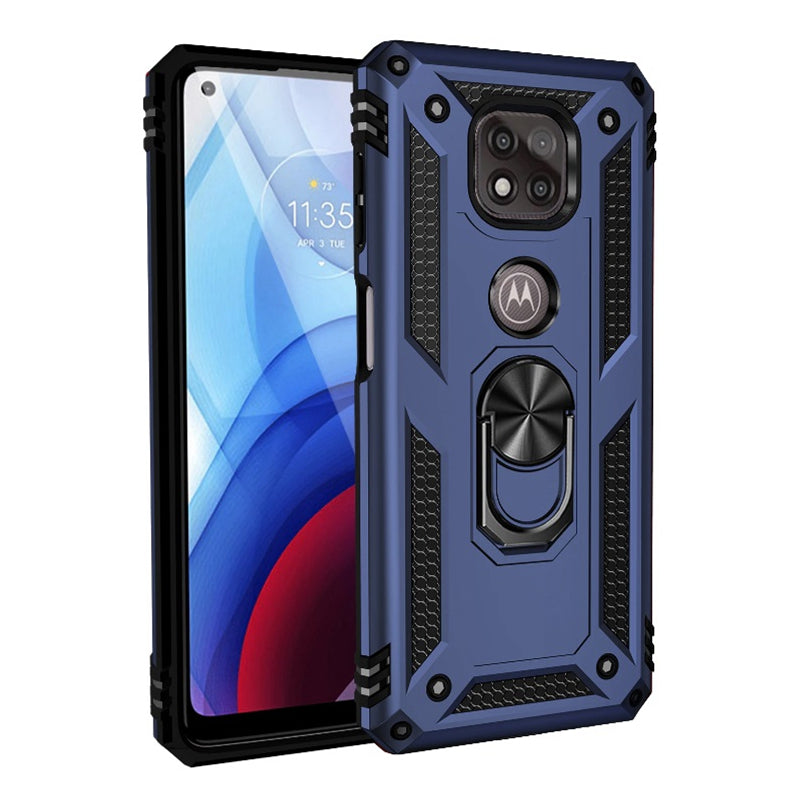 Étui à anneau hybride pour Motorola Moto G Power (2021)
