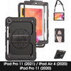 Rugged Defender Case with Strap for iPad Air 4 / 5 (4th / 5th Gen.) / iPad Pro 11 Rugged Defender Case with Strap for iPad Air 4 / 5 (4th / 5th Gen.) / iPad Pro 11