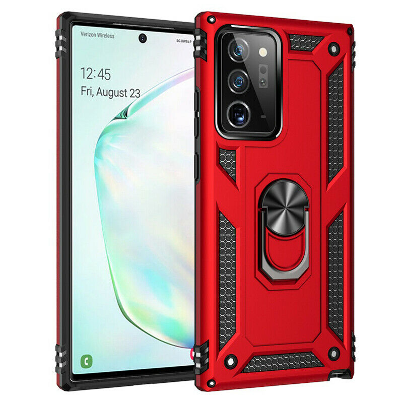 Étui hybride avec anneau pour Samsung Galaxy Note 20
