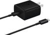 Adaptateur secteur de charge rapide USB-C 45W, chargeur mural et câble USB-C pour téléphones Samsung Motorola Google Adaptateur secteur de charge rapide USB-C 45W, chargeur mural et câble USB-C pour téléphones Samsung Motorola Google