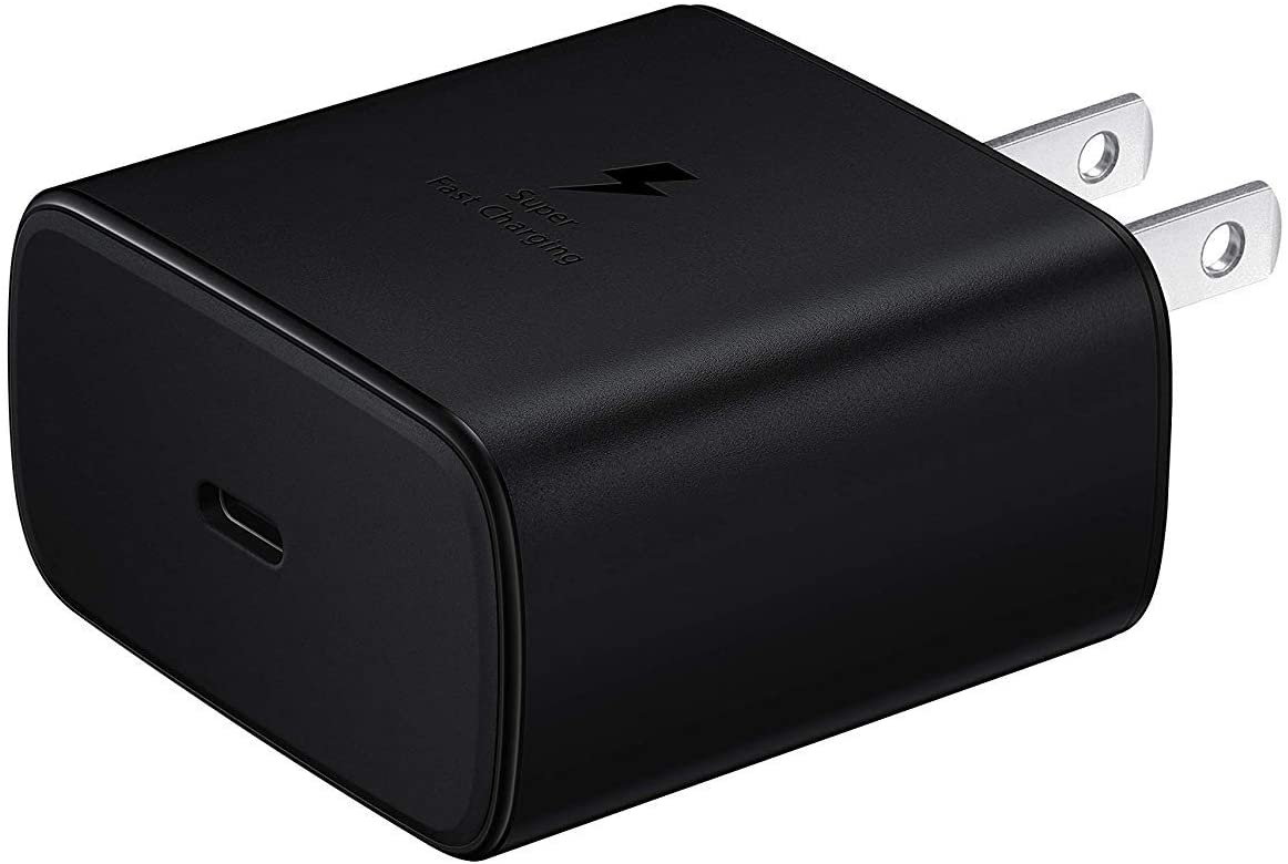 Adaptateur secteur de charge rapide USB-C 45W, chargeur mural et câble USB-C pour téléphones Samsung Motorola Google