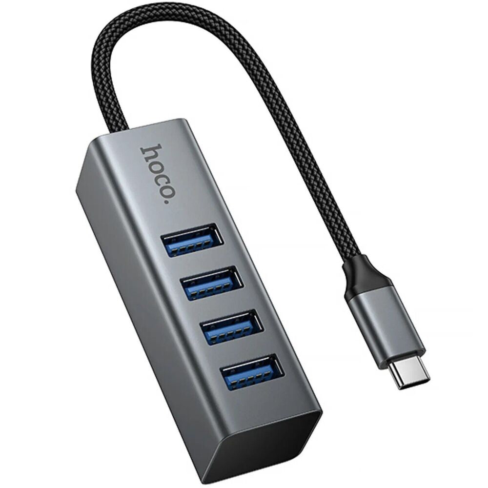 USB-A / USB-C to 4x USB-A Ports Hub Adapter