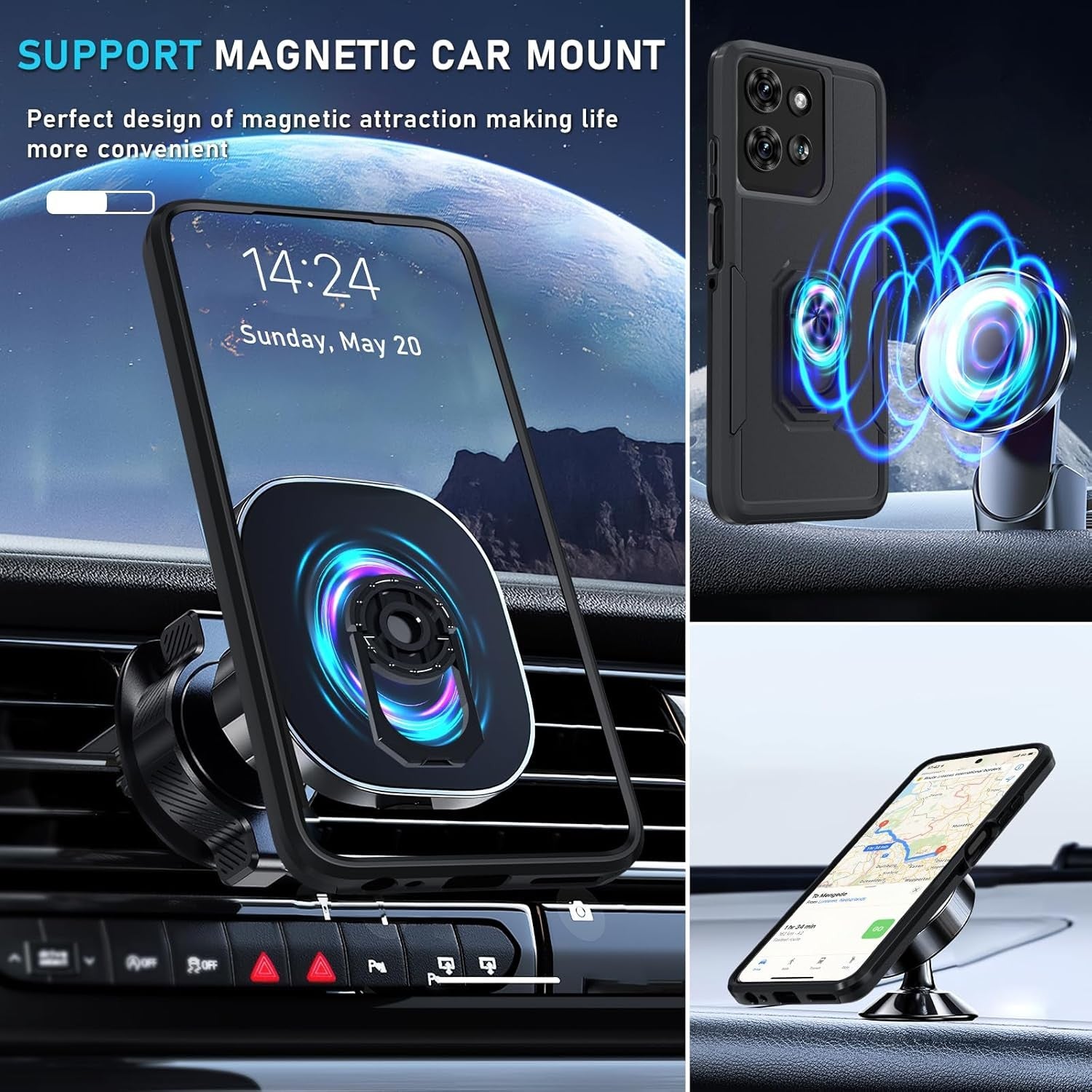 Heavy Duty Ring Case for Motorola Moto G Play (2026) / G 5G (2025 / 2026)