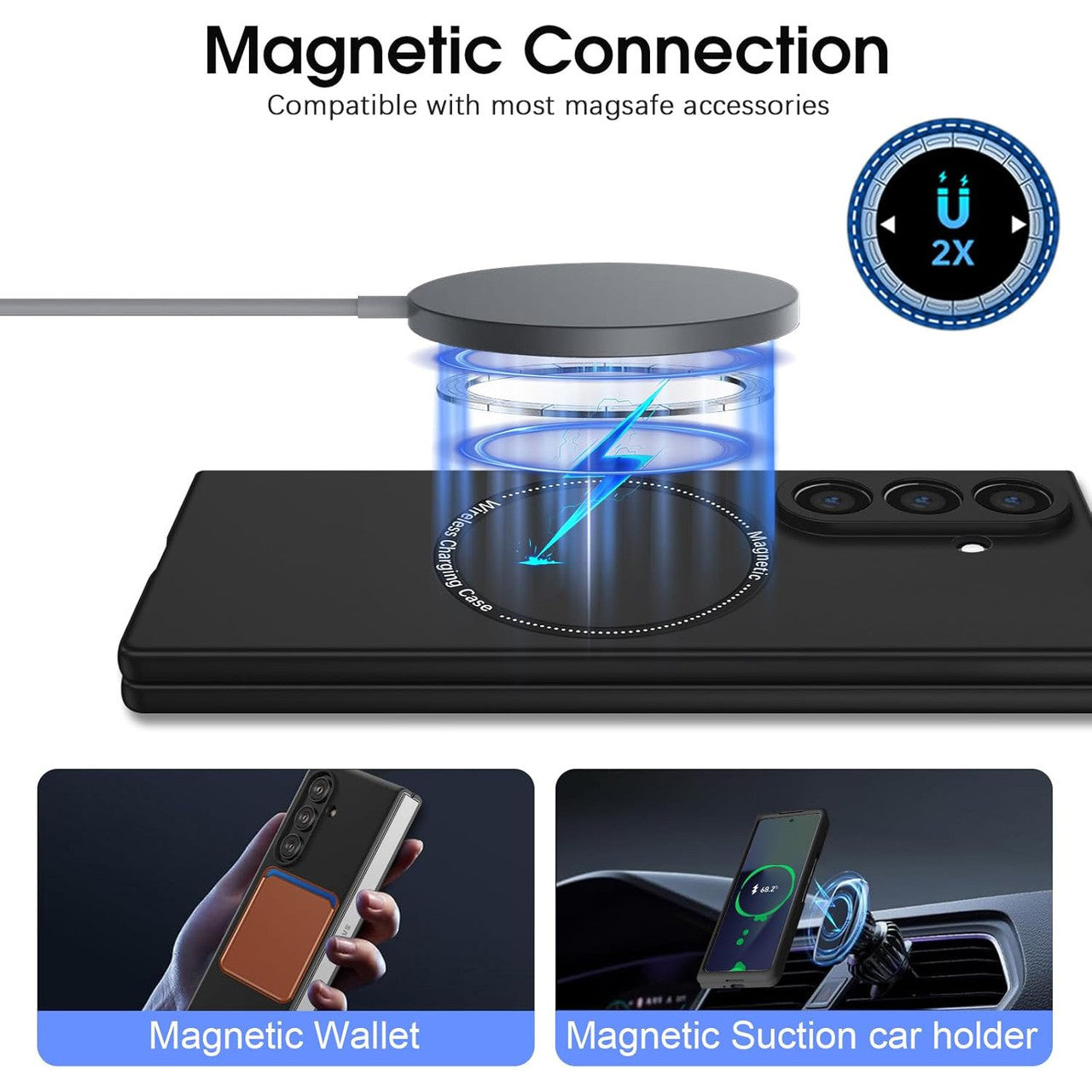 Magnetic MagSafe Case for Samsung Galaxy Z Fold 7
