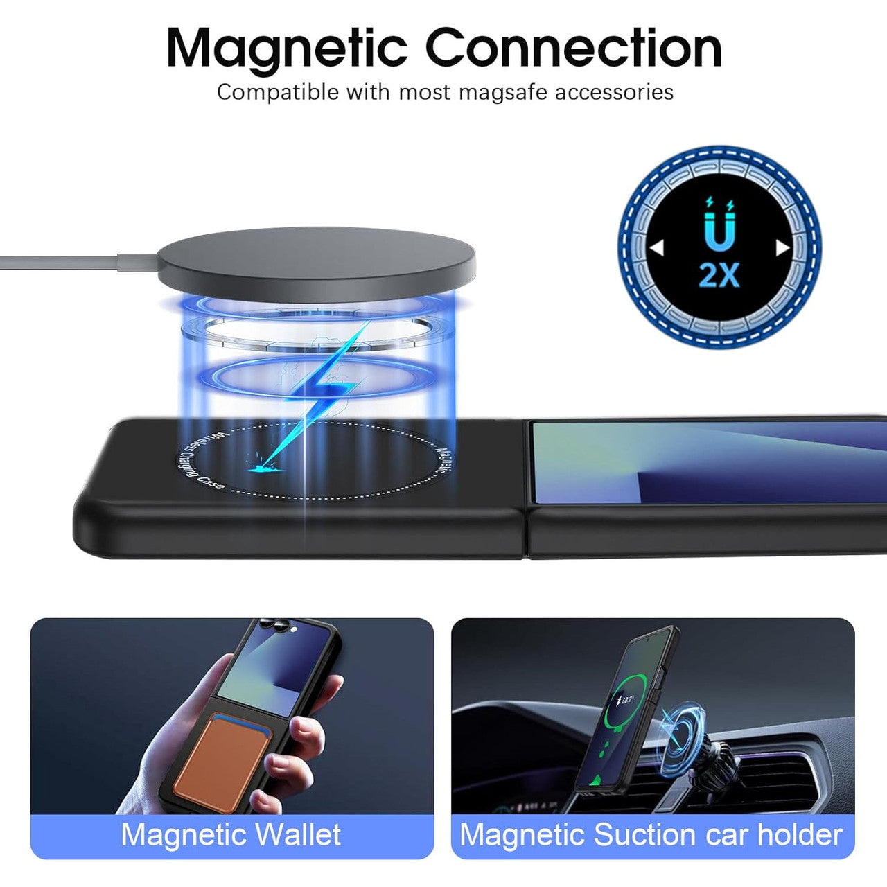 Magnetic MagSafe Case for Samsung Galaxy Z Flip 7
