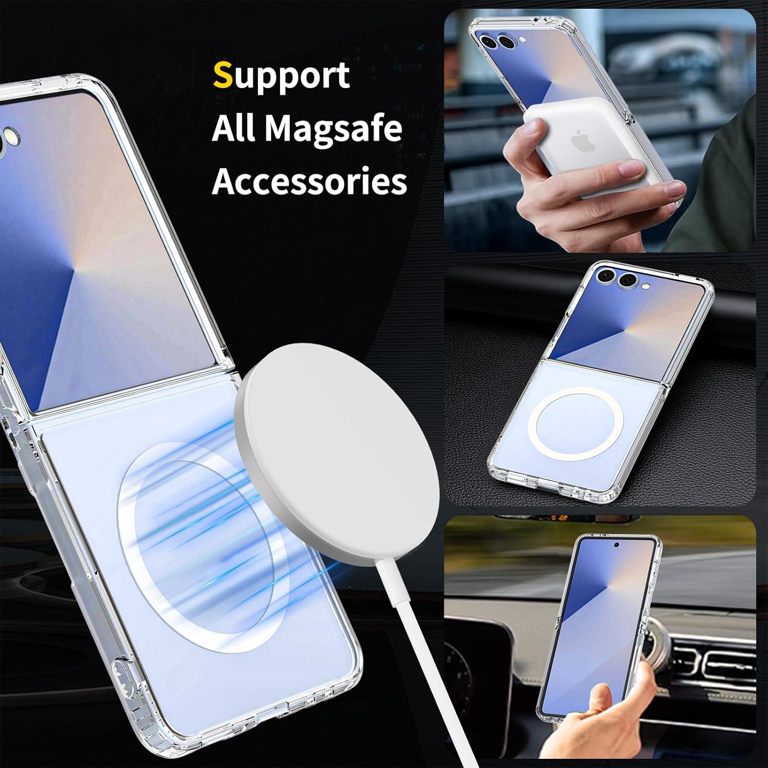 Magnetic MagSafe Case for Samsung Galaxy Z Flip 7