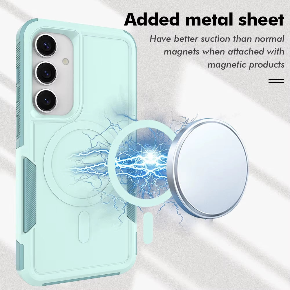 Slim Hybrid Magnetic MagSafe Case for Samsung Galaxy A16