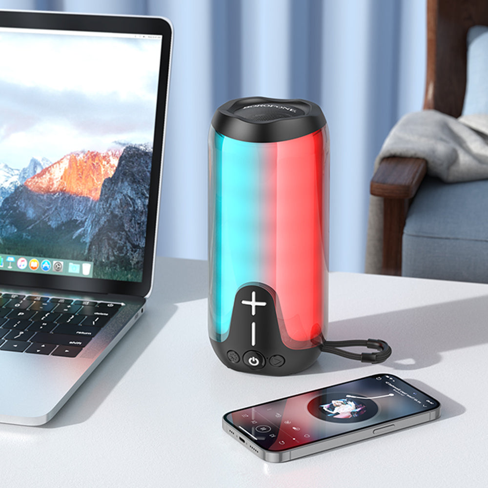 Colorful Luminous LED Indoor Outdoor Party Wireless Bluetooth Stereo Speaker