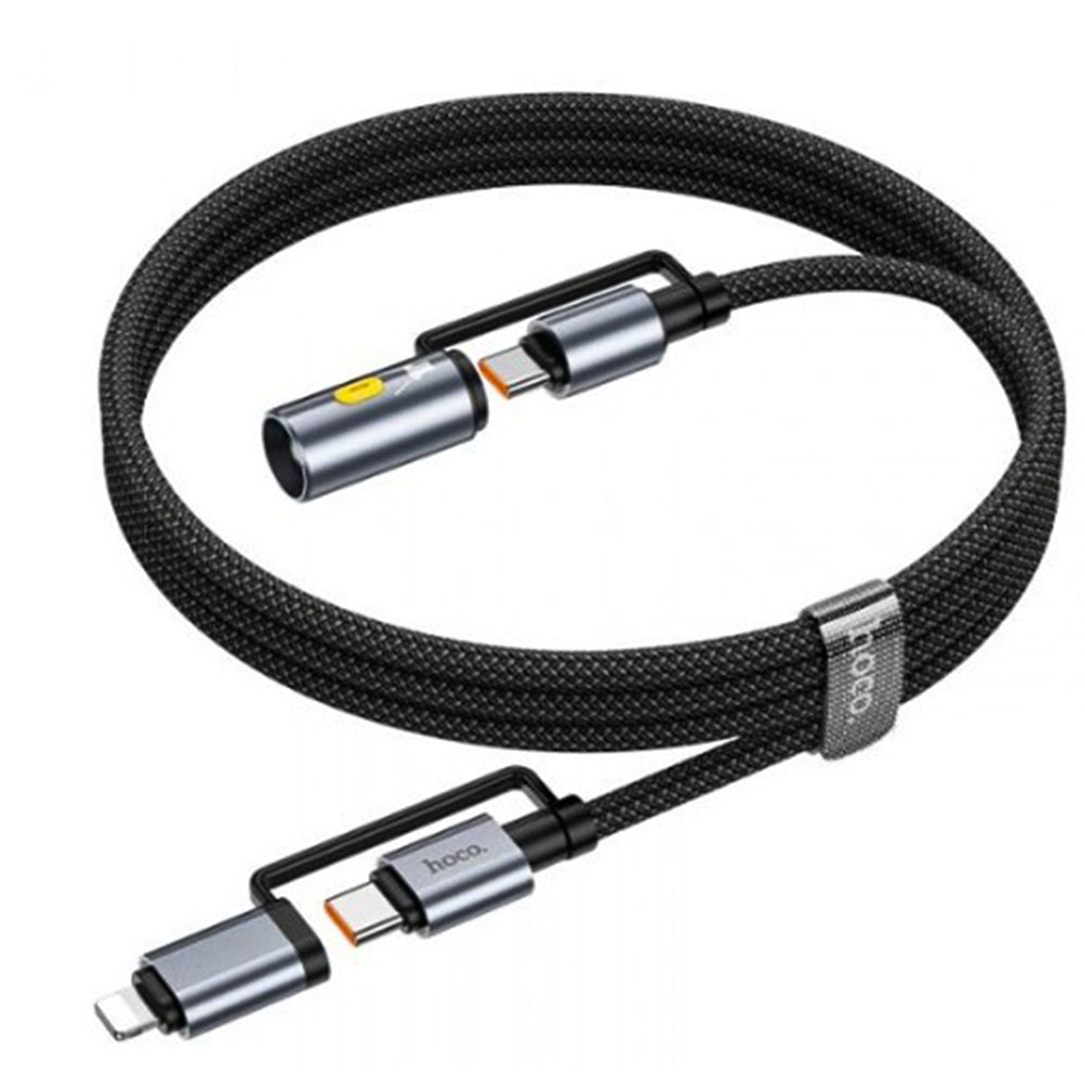 PD 60W USB-C / Lightning to USB-C / Cigarette Lighter Charging Data Cable Cord
